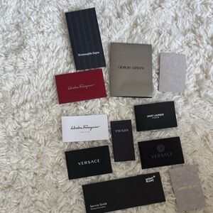 Luxury Designer Brand Booklets Collection